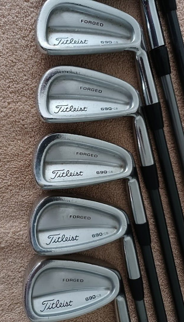 【名器】Titleist 690CB FORGED アイアン 9本セット メンズ TZ GOLF - VINTAGE RARE Titleist 690.CB Forged Iron Set 3-9
