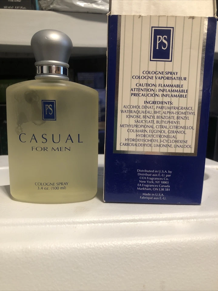 Casual by Paul Sebastian 3.4 oz / 100 ml Colonia Spray para Hombre Foto 4 de 4