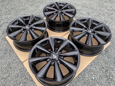 17" MINI COOPER S R121 CONICAL ALLOYS WHEELS RIMS REFURBISHED BLACK R56 R57 R58
