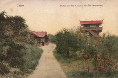 AK * Calbe - lot from the facilities on the Wartenberg (AB) 70283