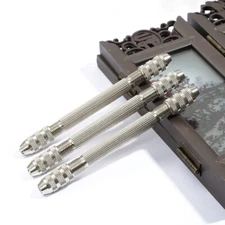 2 Pcs Pin Vise, dual reversible chucks for Fusion Air Purge AP Spray Gun 117661