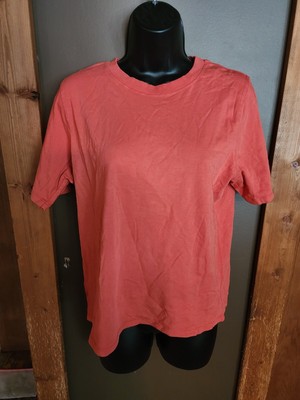 New W/ Tags MONO B WOMEN'S-Orange Casual Tee-Size Medium