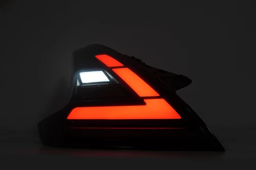 Pair Smoked LED DRL Turn Signal Tail lights For 2009-21 Nissan 370Z Fairlady Z34 - Imagen 8 de 14