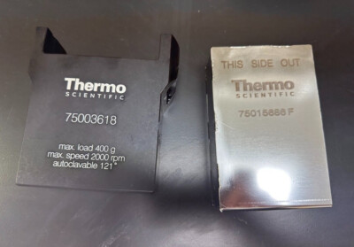 Thermo Scientific 75003618 4 Pack ABI Bucket w/Inserts 75015686F Holders