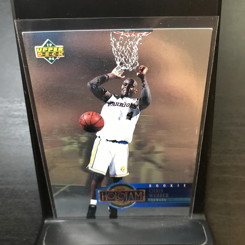 Chris Webber Upper Deck HOLOJAM Card #H28 Rookie Card - Image 2 of 3
