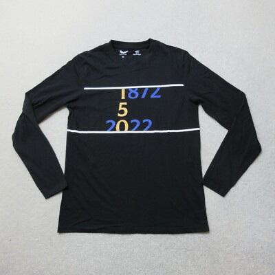Glasgow Rangers T-Shirt Mens Medium Black 150 Years Castore Casual FC NWOT