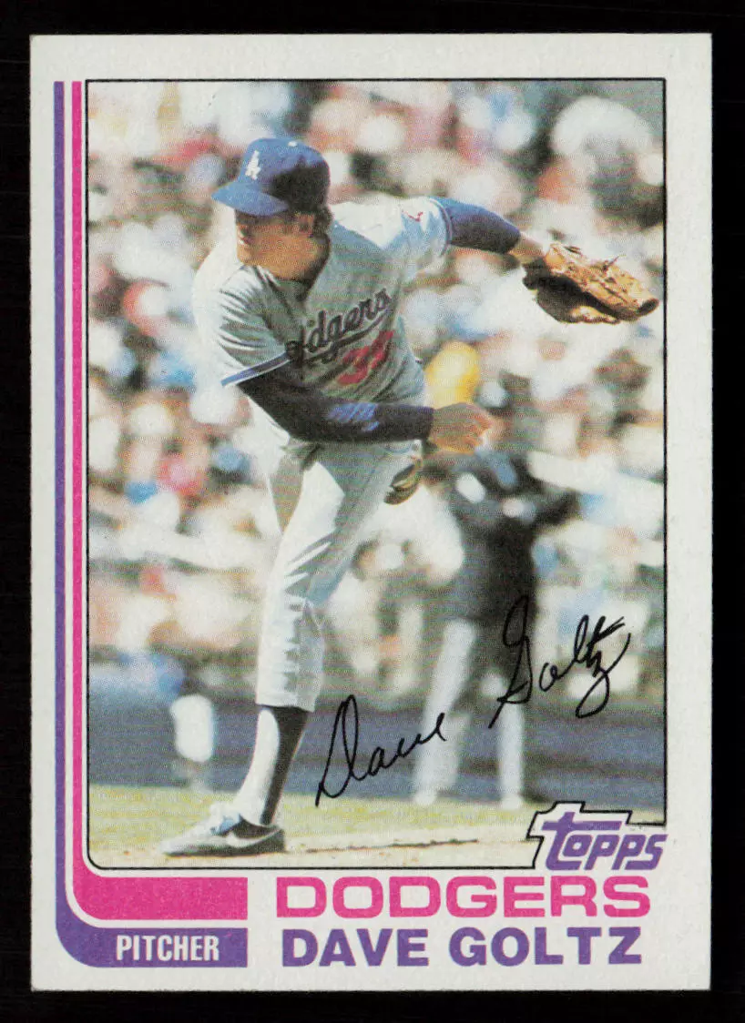 Dave Goltz trading card
