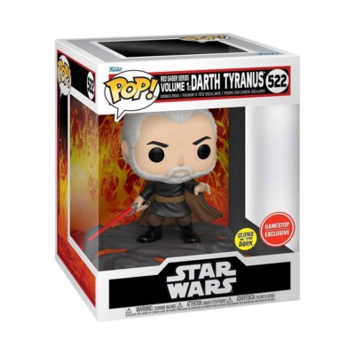 Funko Pop! Deluxe: Star Wars - Darth Tyranus (Glows In The Dark