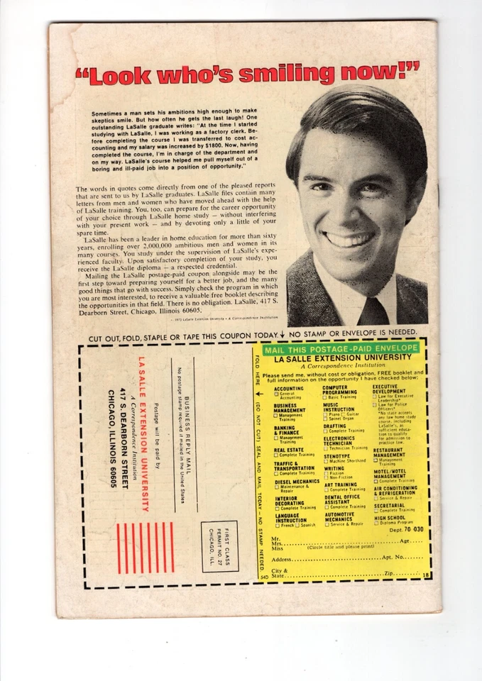 SON OF SATAN #1-8 MARVEL COMIC FULL RUN LOT + #2 Newstand Daimon Hellstrom F+ - Image 3 of 4