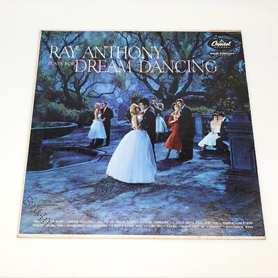 Ray Anthony Plays For Dream Dancing LP Record Capitol Records 1956 T-723 Copy 1
