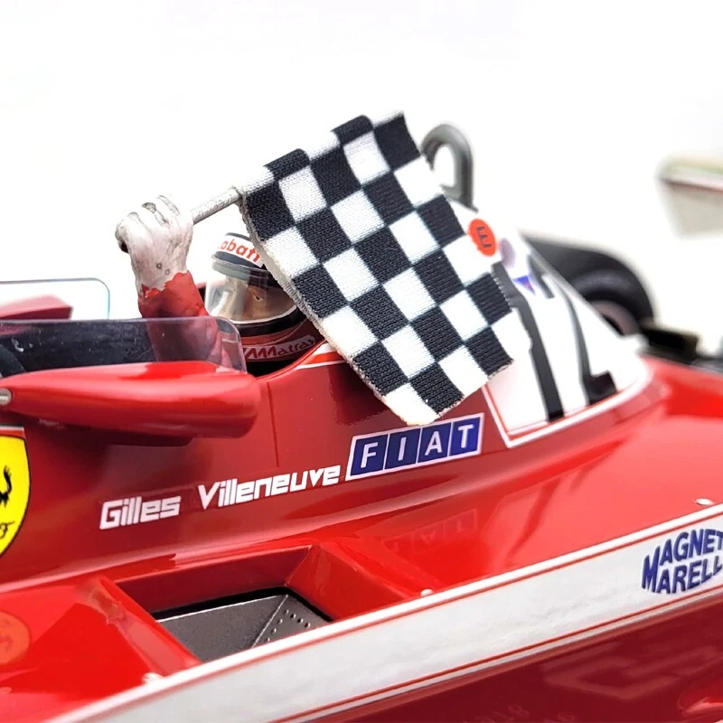 GP Replica 1978 Gilles Villeneuve Ferrari 312T3 vincitore Canada - 1/18 GPrep... - Immagine 4 di 4