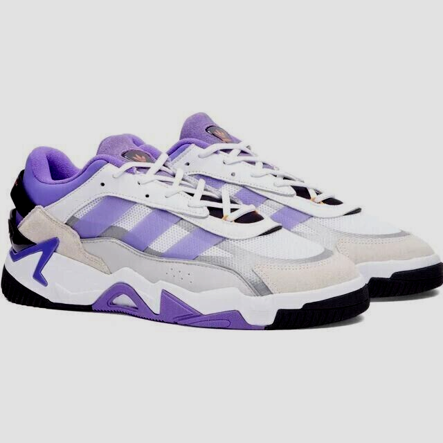 Men's adidas Originals Niteball 2.0 Casual Shoes White Men's adidas Originals Niteball 2.0 Casual Shoes White