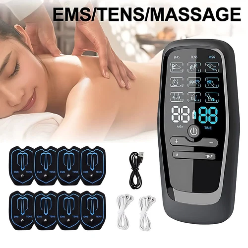 Electric Pulse Massager Tens Unit Muscle Stimulator Machine Therapy Pain Relief - Picture 2 of 15