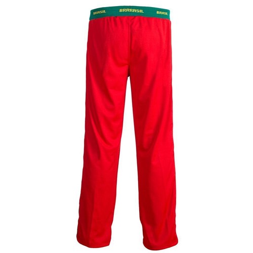 Red Brazil Capoeira Kids Children Abada Sport Activity Trousers Pants 3-14 yrs - Picture 23 of 24