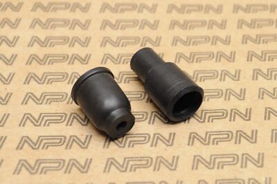 Vtg Moped Scooter BATAVUS SACHS PUCH Rubber Boot Cap Sleeve Protector NOS Qty 2