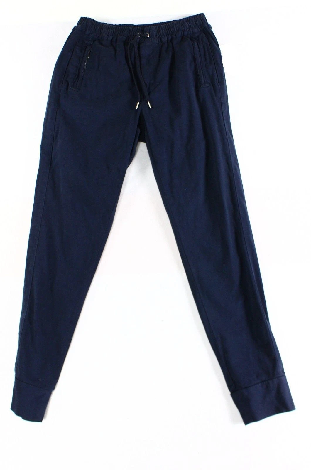 Joe's Navy Blue Drawstring Pull-On Jogger Pants Sz 28 L40414