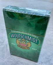 Wolfschmidt Vodka  Advertising  Playing Cards  New  Factory Sealed