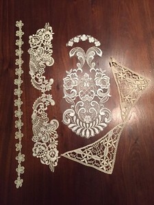 Lot Of Appliques For Sewing Or Crafts