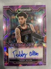 2022-23 Prizm Draft Picks College Penmanship Purple Ice Teddy Allen /99 🔥🏀💎