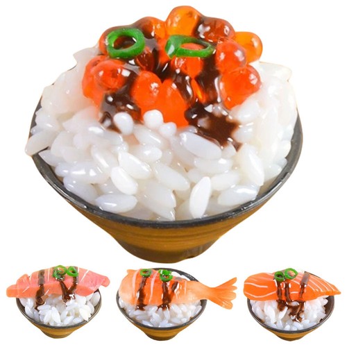 5 Pack Sushi-Modell Kind Simulationsfutterspielzeug Von Sushi-Essen - Zdjęcie 10 z 12