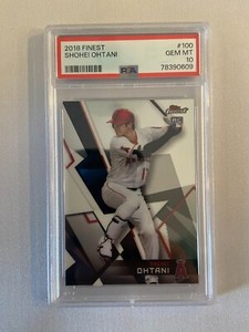 2018 Finest Shohei Ohtani #100 PSA 10 #0609