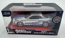 Coche Jada Toys Fast Furious Brian's Nissan Skyline GT-R escala 1/32