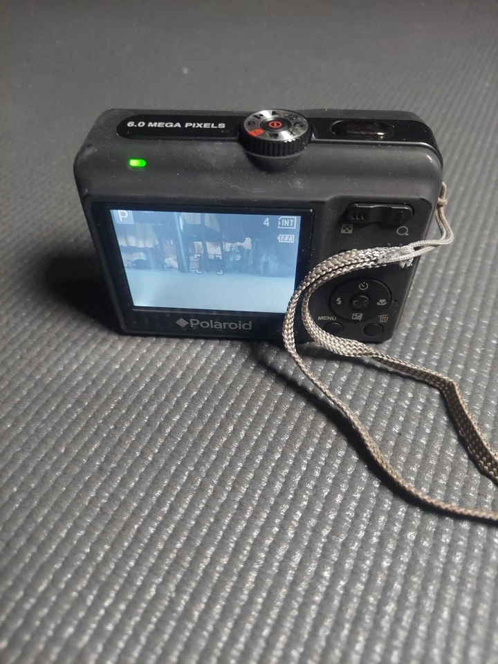 CÂMERA DIGITAL POLAROID i633 6.0 MP PRETA COMPACTA TESTADA ✅✅ - Imagem 4 de 4