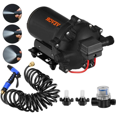 #ad Washdown Pump Kit 12V 5.5 GPM 70 PSI Marine Boat RV Deck Wash System 20 LPM Hose $86.62