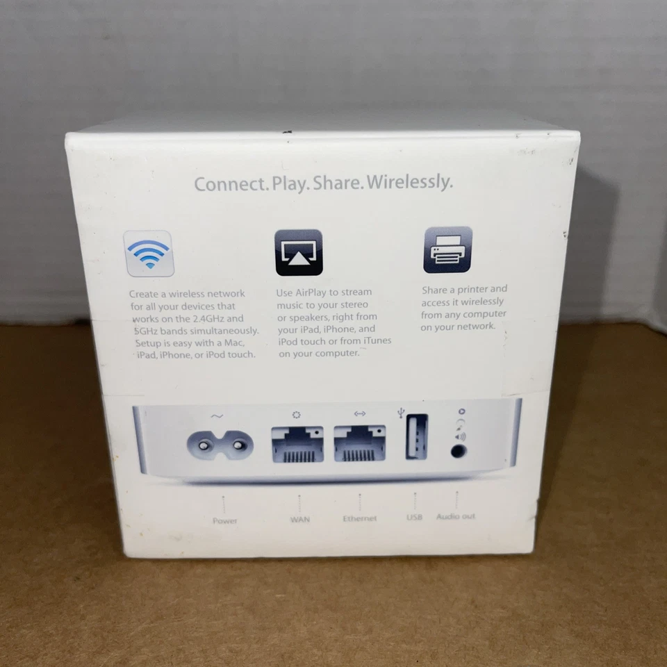 Apple AirPort Express Wireless Base Station A1392 Factory Sealed - Image 3 of 4