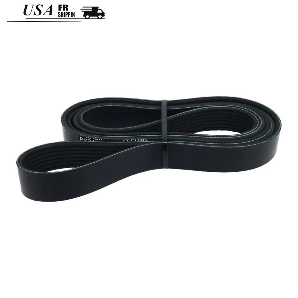 Fits 1996-1998 Land Rover Range Rover 4.0L V6 4.6L V8 Serpentine Belt 7PK2120 - Image 4 of 4