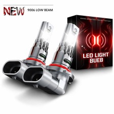 2X Super White 9006 HB4 LED faro bajo bombillas 6000K brillante 20000LM 72W