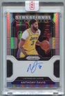 2021-22 Panini Prizm Anthony Davis Autograph Sensational Signature Silver Auto