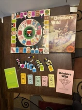 Vintage HTF Board Game, Drinkers Wild, Avalon Hill, 1981 Complete