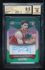 2014-15 Panini Prizm Green Doug McDermott #87 BGS 9.5 GEM MINT Auto q3o