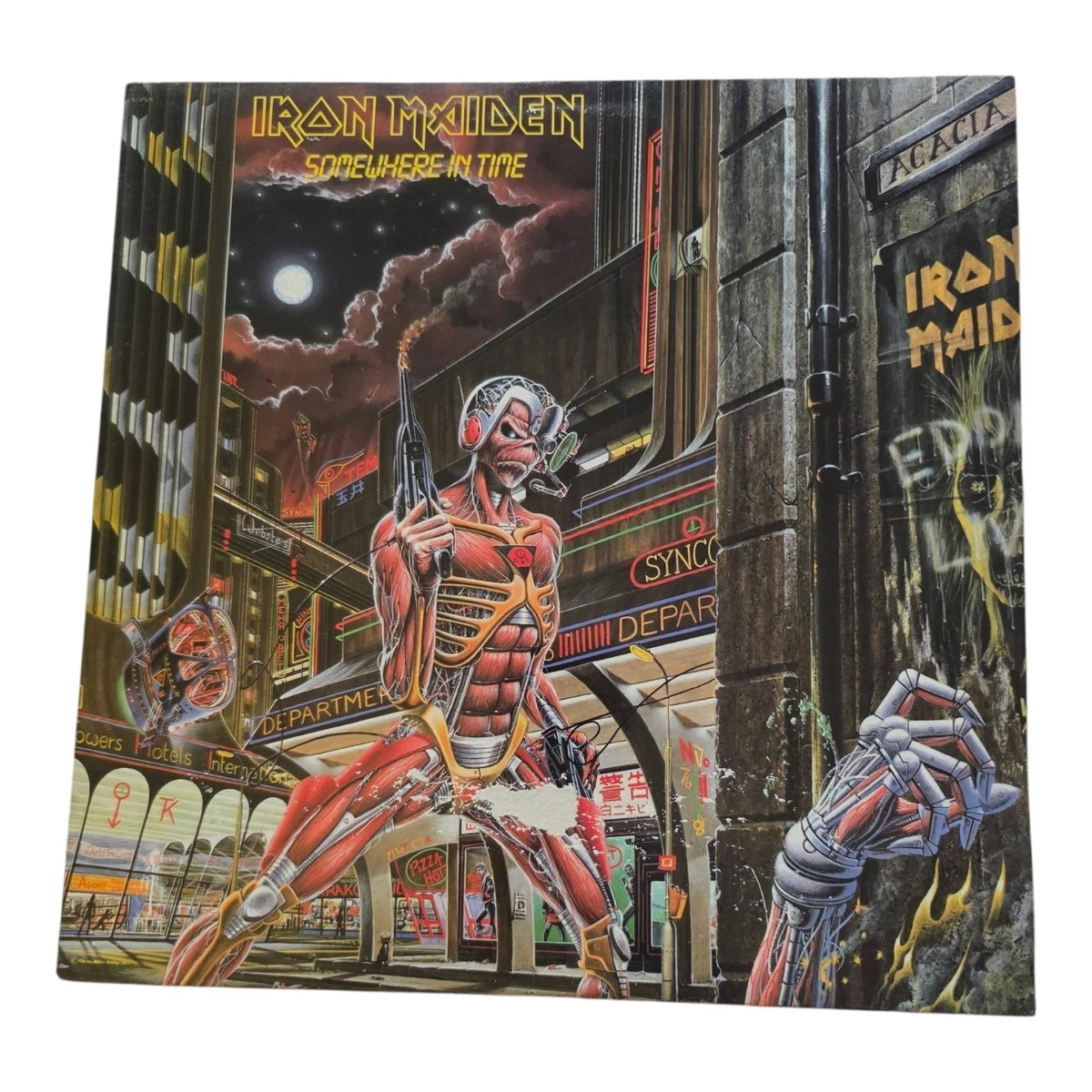 Iron Maiden Etched 33 RPM Speed Vinyl Records for sale | eBay