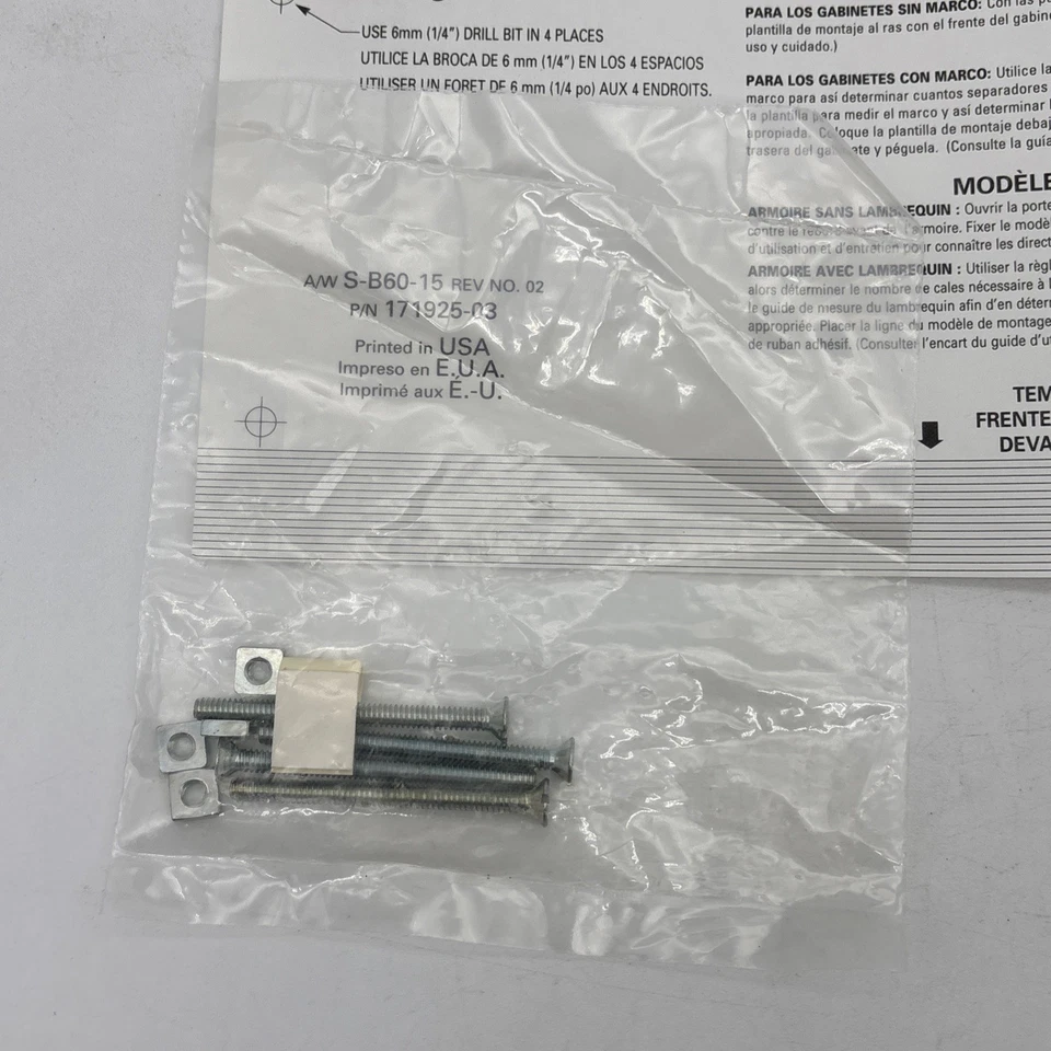 Soportes de montaje para cafetera espaciadora Black & Decker soportes sin usar Foto 4 de 4