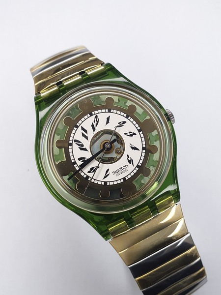 Swatch Green Shine GG131 - funziona - 34mm