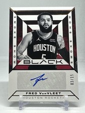 2023-24 Panini Black Smoke Show Signatures Copper /15 Fred VanVleet Auto 