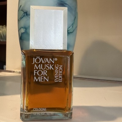 JOVAN MUSK for Men Evening Edition Cologne 1.7 fl oz NOS RARE!