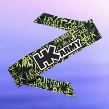 HK ARMY Disaster Gold Padded Paintball Tie Headband Sweatband