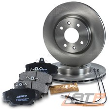 BREMSSCHEIBEN BELÜFTET Ø259+BREMSBELÄGE VO FÜR RENAULT MEGANE 1 +SCENIC 96-03 