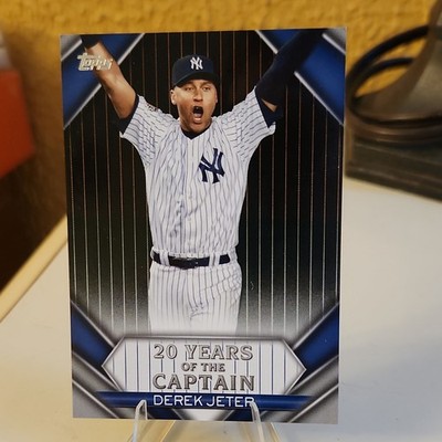 Topps 2020 Update 20 Years Captain Derek Jeter #YOC-09 Yankees Black /299