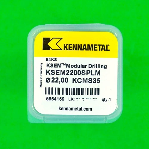 Kennametal KSEM™ Ø 22.0mm № KSEM2200SPLM KCMS35 1 piece NEW