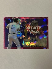2021 Leaf Metal Draft COLSON MONTGOMERY State Pride Pink Crystal Ice Auto 2/7 RC