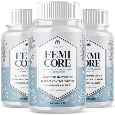(3 Pack) Femicore for Women Advanced Wellness Max Support Femi Core 180 Capsules