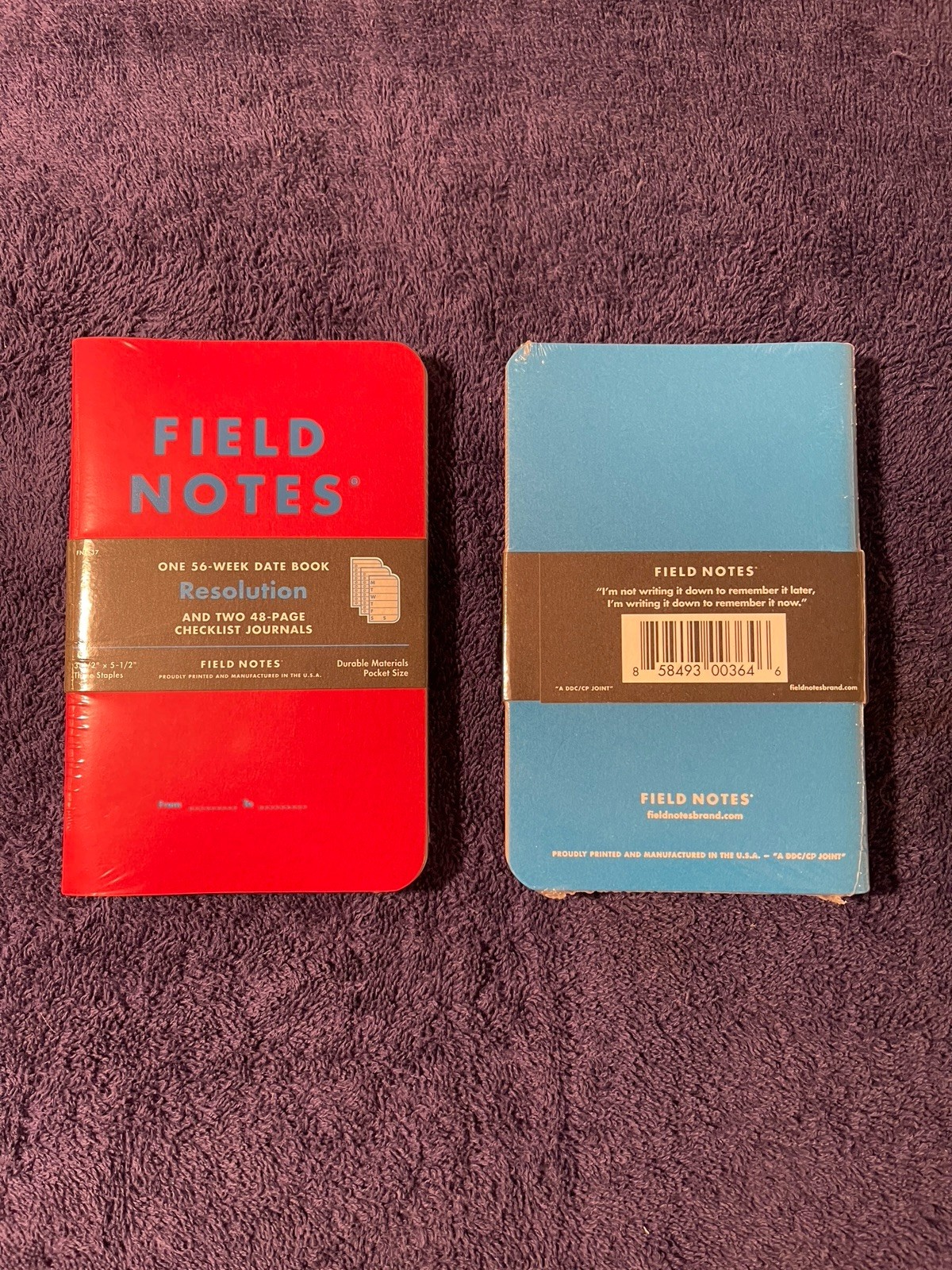 FOR SALE: Field Notes Resolution (FNC-37) - BRAND NEW/ORIGINAL SEAL