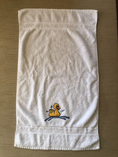 PENDER PETS Baby Bath Towel Vintage 100 Cotton Embroidered Duck New