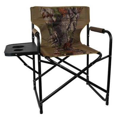 EuroCatch Camou Foldable Directors Chair + Table Camping Stuhl Regiestuhl