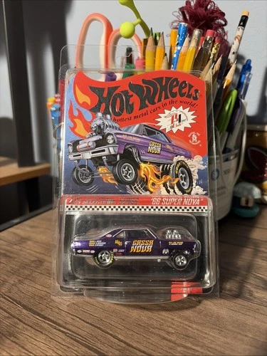 Hot Wheels ‘66 SUPER NOVA Red Line Club RLC 2017 Selections W Case #7140/11,500