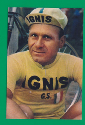 CYCLING repro PHOTO cyclist BENEDETTI RINO team IGNIS